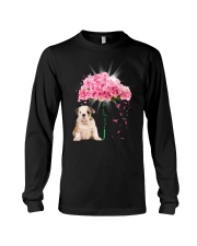 Pink Umbrella - Bulldog Long Sleeve Tee tile