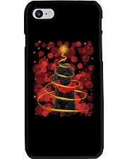 Lighting - BLACK Labradoodle Phone Case tile