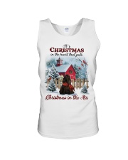 Christmas Air - BLACK American Cocker Spaniel Unisex Tank tile