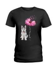 Daisy Ribbon - Husky 2 Ladies T-Shirt tile