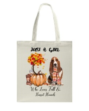 Fall And - Basset Hound 1 Tote Bag tile