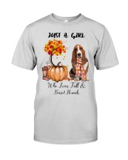 Fall And - Basset Hound 1 Premium Fit Mens Tee tile