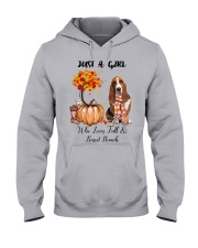 Fall And - Basset Hound 1 Hooded Sweatshirt front