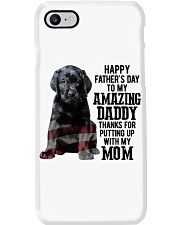 Happy father Day - Black Labs Phone Case tile