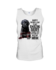 Happy father Day - Black Labs Unisex Tank tile