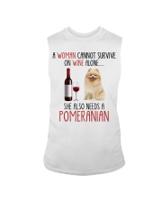 She Also Needs - Pomeranian Sleeveless Tee tile