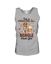Pumpkin Kinda - beagle Unisex Tank tile
