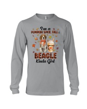 Pumpkin Kinda - beagle Long Sleeve Tee tile