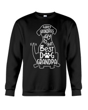 Happy Father Day Best Dog Grandpa Crewneck Sweatshirt tile