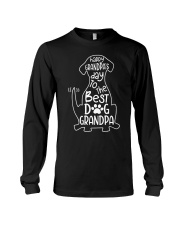 Happy Father Day Best Dog Grandpa Long Sleeve Tee tile