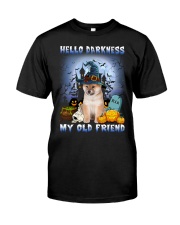 Hello Darkness - Shiba Inu 2 Classic T-Shirt front