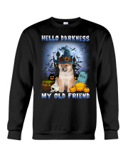 Hello Darkness - Shiba Inu 2 Crewneck Sweatshirt tile