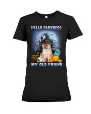Hello Darkness - Shiba Inu 2 Premium Fit Ladies Tee tile