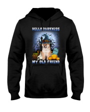 Hello Darkness - Shiba Inu 2 Hooded Sweatshirt tile