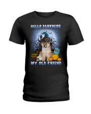 Hello Darkness - Shiba Inu 2 Ladies T-Shirt tile
