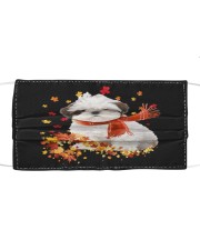Autumn Leaves Scraf - Shih Tzu Mask tile