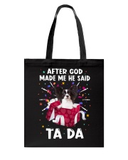 God Said - Papillon 3 Tote Bag tile