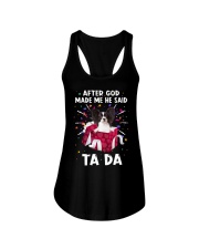 God Said - Papillon 3 Ladies Flowy Tank tile