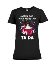God Said - Papillon 3 Premium Fit Ladies Tee tile