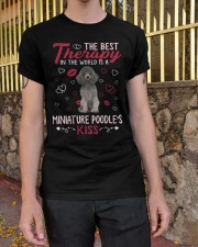 Best Therapy - SILVER Miniature Poodle Classic T-Shirt apparel-classic-tshirt-lifestyle-21