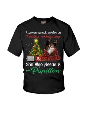 Christmas Alone - Papillon 2 Youth T-Shirt tile