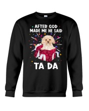God Said - GOLD Morkie Crewneck Sweatshirt tile