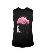 Pink Umbrella - Husky 1 Sleeveless Tee tile
