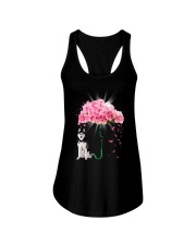 Pink Umbrella - Husky 1 Ladies Flowy Tank tile