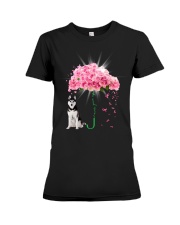 Pink Umbrella - Husky 1 Premium Fit Ladies Tee tile
