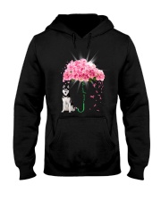Pink Umbrella - Husky 1 Hooded Sweatshirt tile