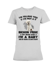 Bichon Frise - Baby 1 Premium Fit Ladies Tee tile