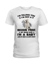 Bichon Frise - Baby 1 Ladies T-Shirt tile