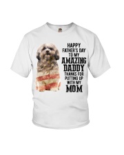 Father Day - Shih Tzu Youth T-Shirt tile