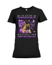 Combination - Chinese Shar Pei Premium Fit Ladies Tee tile