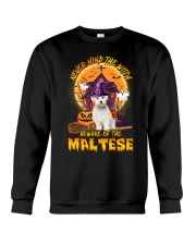 Never Mind - Maltese Crewneck Sweatshirt tile