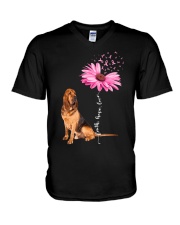 Daisy Ribbon - Bloodhound 1 V-Neck T-Shirt tile