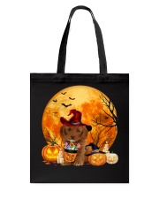 Moon Candy - RED Cockapoo Tote Bag tile