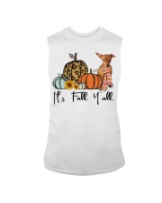Fall Pumpkin Miniature Pinscher Sleeveless Tee tile