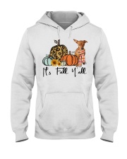 Fall Pumpkin Miniature Pinscher Hooded Sweatshirt tile