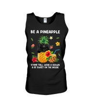 Pineapple - BLACK Pekingese Unisex Tank tile