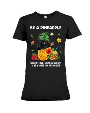 Pineapple - BLACK Pekingese Premium Fit Ladies Tee tile