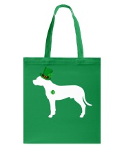 Lucky Shamrock - Dogo Argentino Tote Bag tile
