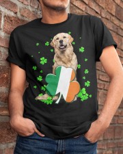 Patrick Leaves - Golden Retriever 2 Classic T-Shirt apparel-classic-tshirt-lifestyle-26