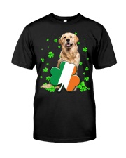 Patrick Leaves - Golden Retriever 2 Classic T-Shirt front