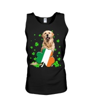 Patrick Leaves - Golden Retriever 2 Unisex Tank tile