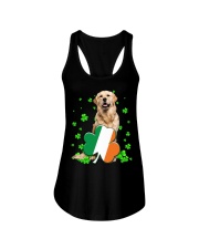 Patrick Leaves - Golden Retriever 2 Ladies Flowy Tank tile