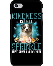 Sprinkle - BLUE MERLE Australian Shepherd Phone Case tile