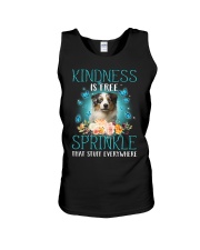 Sprinkle - BLUE MERLE Australian Shepherd Unisex Tank tile