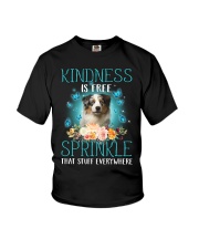 Sprinkle - BLUE MERLE Australian Shepherd Youth T-Shirt tile