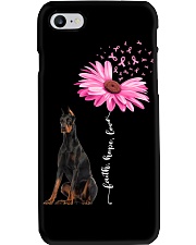 Daisy Ribbon - Dobermann 2 Phone Case tile